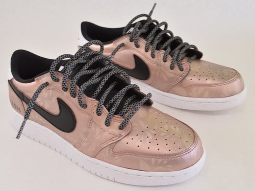 Custom Colorway Nike Pink and Navy Air Jordan Low – B Street Shoes