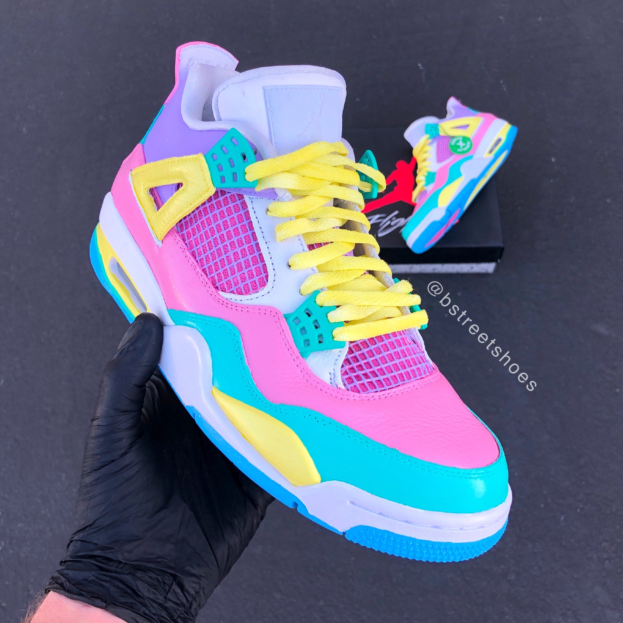Nike Jordan 4 Easter Colors Theme v.2 – B Street Shoes