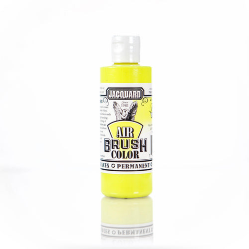 Fluorescent Yellow Jacquard Airbrush Paint