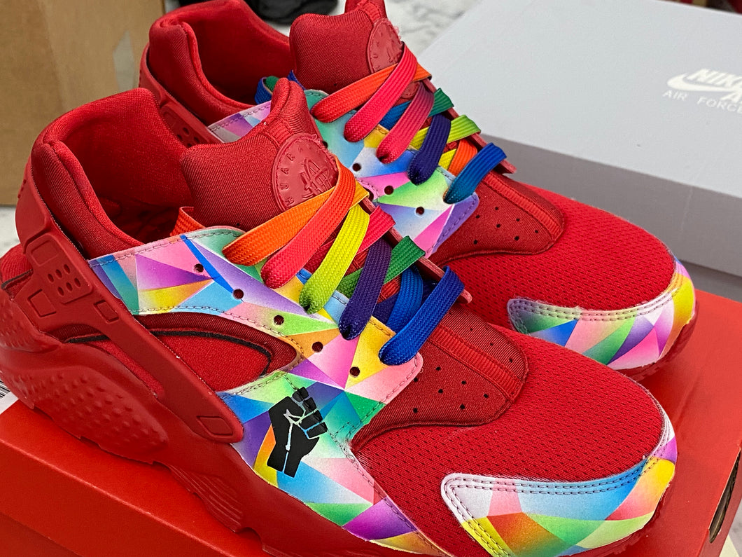 Nike huarache shoes custom Clearance