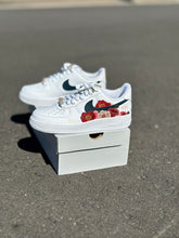 White Nike Af1 lows - 2 pairs ( M12 & W9 ) - Custom Order - Invoice 2 of 2