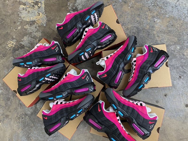 NIKE【送料込】AIR MAX 95 OG WMNS BLACK PINK FOAM Nike Air Max 95 WMNS Black / Pink Foam - May 2025 - HJ5996
