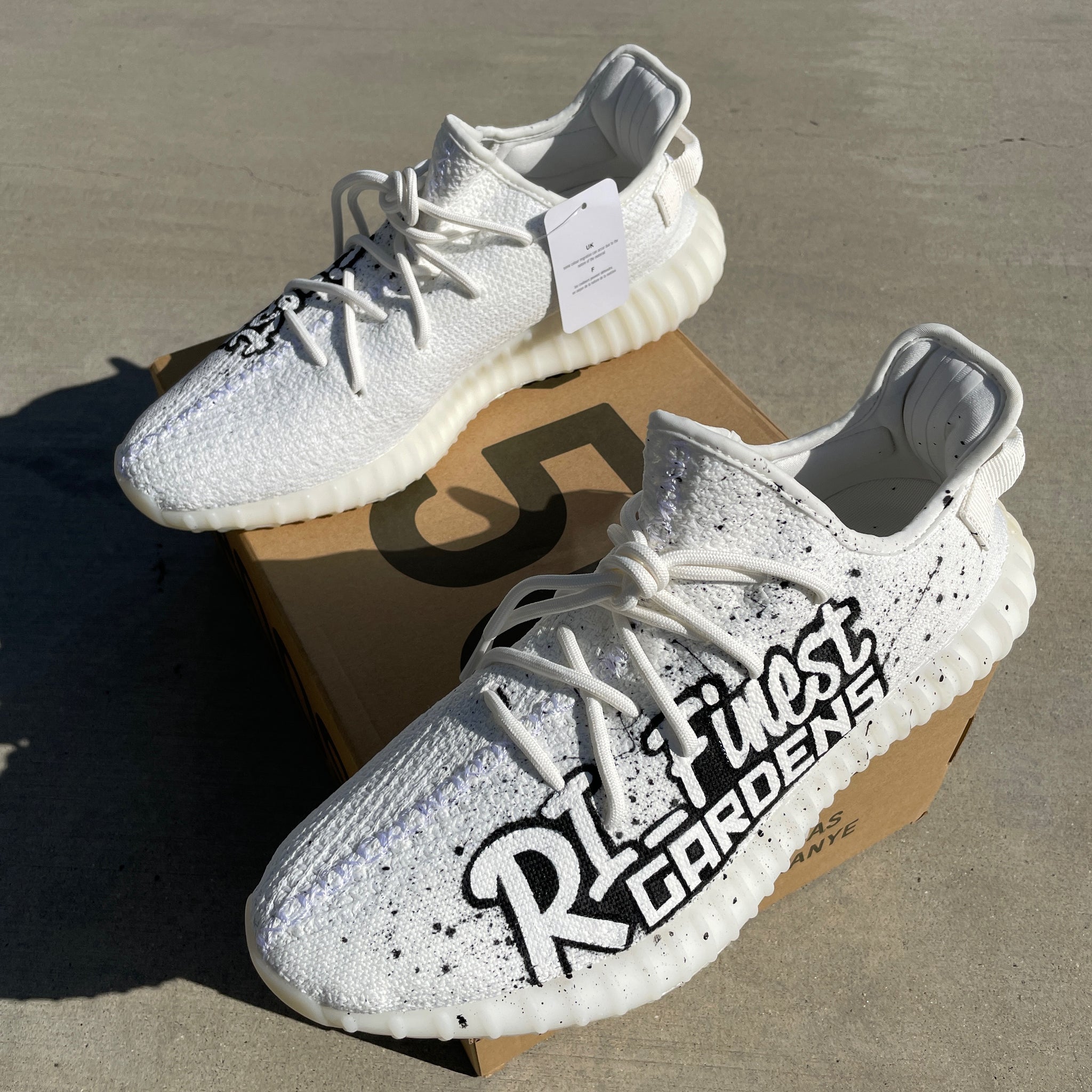 Yeezy Boost 350 Cream - 2 Pairs - Custom Order - Invoice 2 of 2 – B Street  Shoes