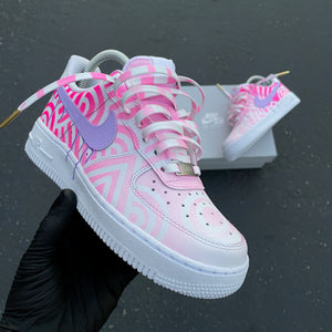 White Nike AF1 Low - Womens 6.5 - Custom Order - Invoice 2 of 2