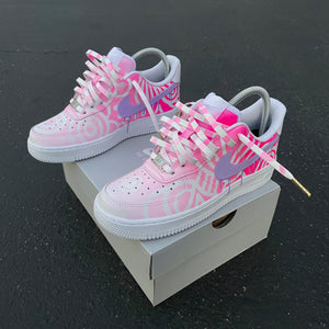 White Nike AF1 Low - Womens 6.5 - Custom Order - Invoice 2 of 2