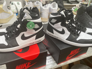 Jordan 1 Retro Black White (2014) - 2 pairs - Mens 12, 12.5 - Custom Order - Invoice 2 of 2