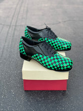 Green Checker Dance Shoes - Custom order - Full invoice