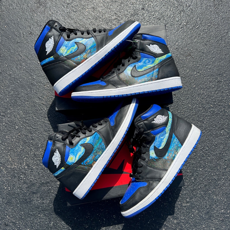 Jordan Royal Toe Send in pairs Custom Order Full Invoice