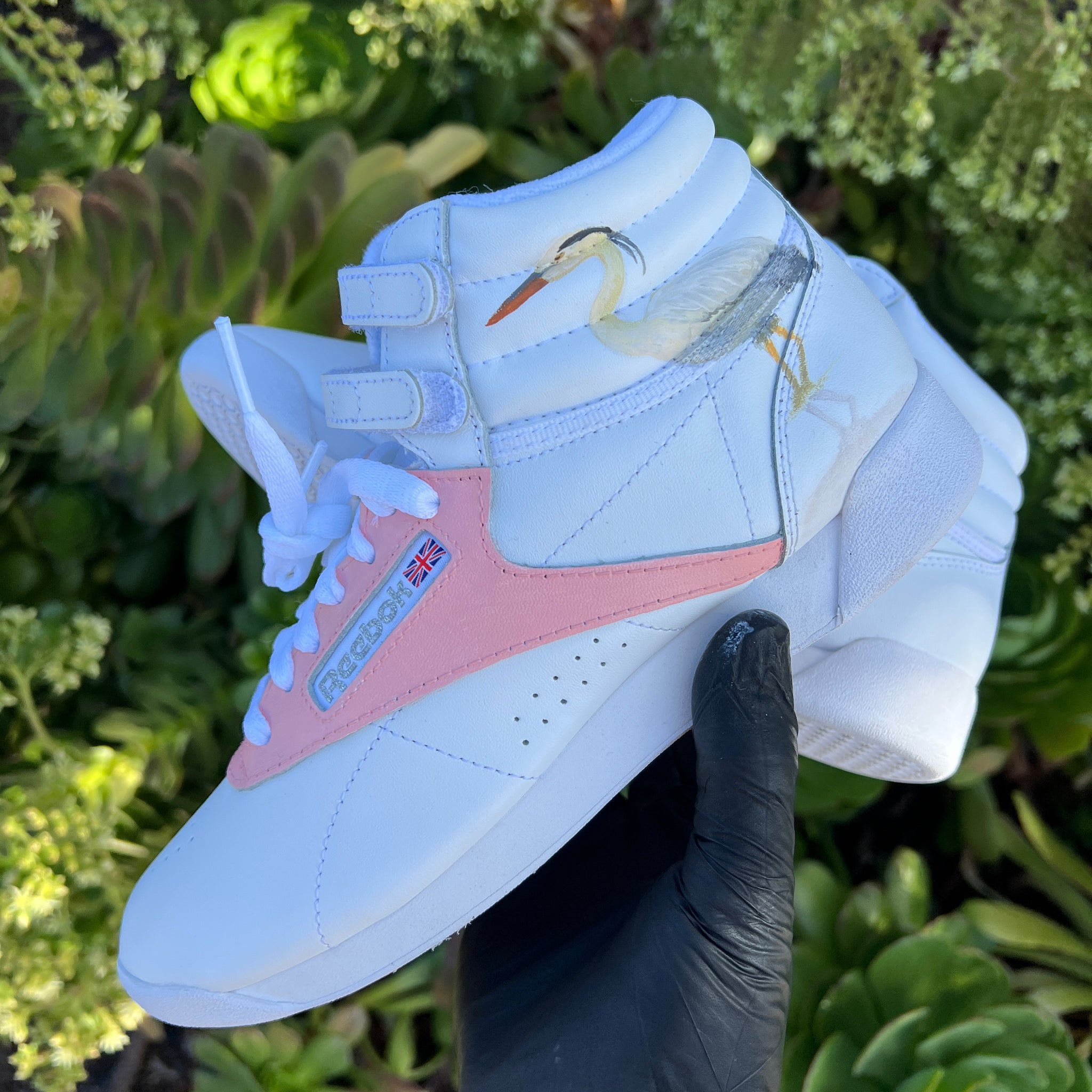 Custom reebok freestyle hi Clearance