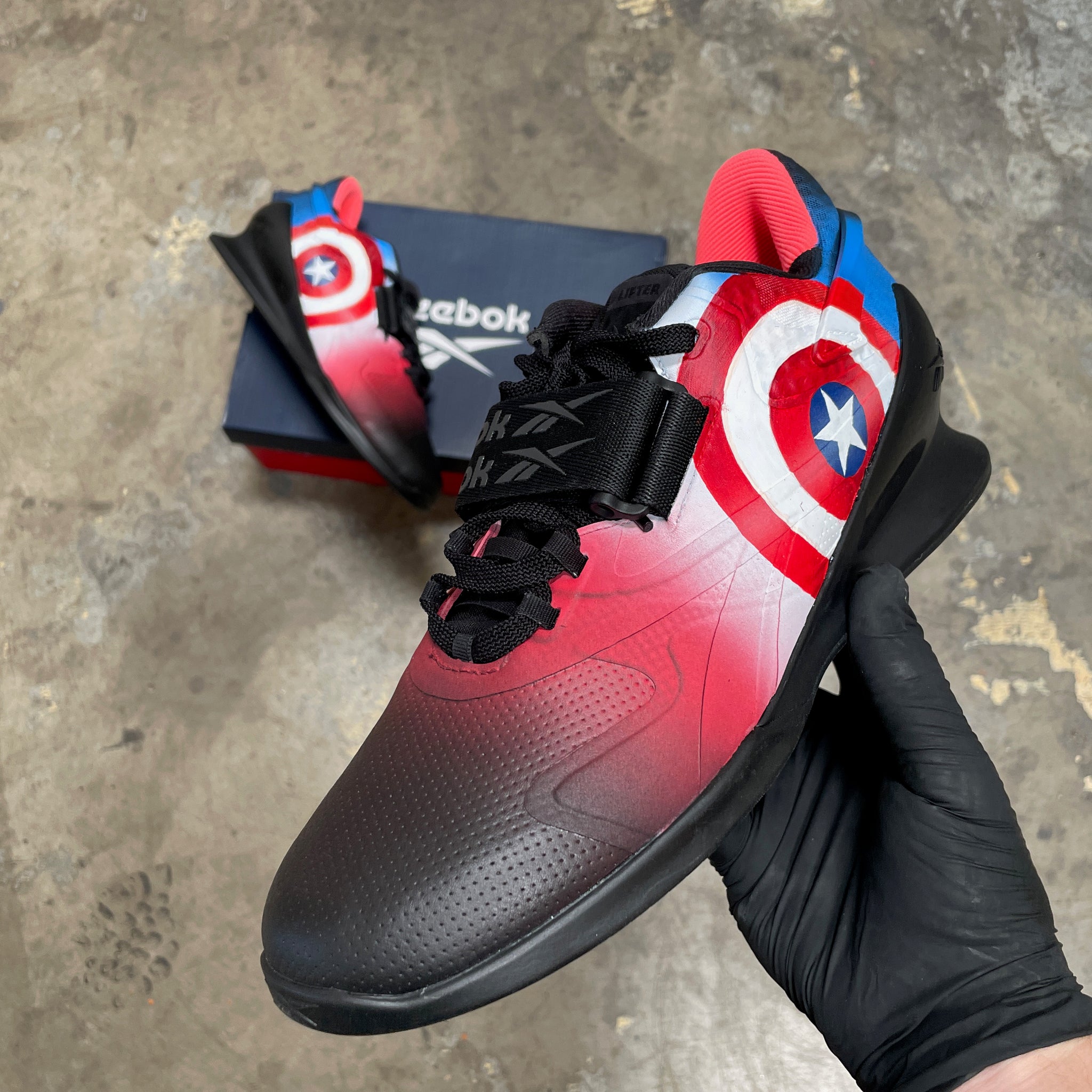 Reebok Legacy Lifters - mens 10 - custom order - invoice 2 of 2 â B Street Shoes