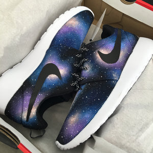 Galaxy Roshe One - Custom Hand Painted Nike Sneakers