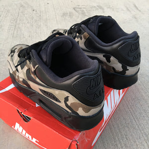 Custom Nike Air Max 90, Hand Painted Shoes, Desert Camo Nike AM90
