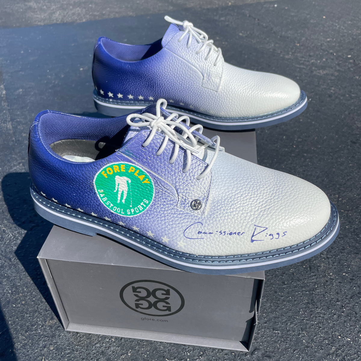 Navy Sole G Fore GALLIVANTER - Mens 10.5 - Custom Order - Invoice 2 of ...