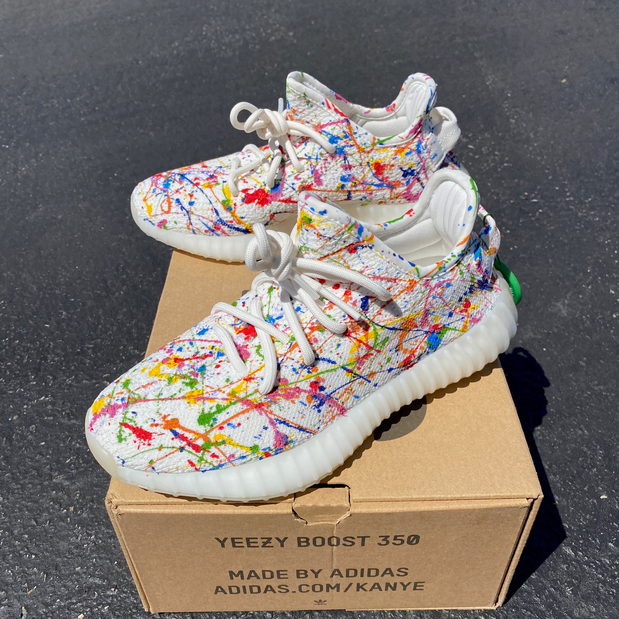 Butter Yeezys - Custom Order - Easter theme - Invoice 1 of 2 – B Street  Shoes