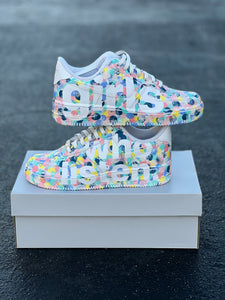 White Nike AF1 low - womens 8 - invoice 2 of 2 - RUSH ORDER
