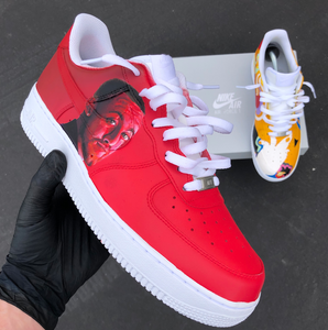 3 Pairs of Custom Phillies Nike AF1s Custom Order – B Street Shoes