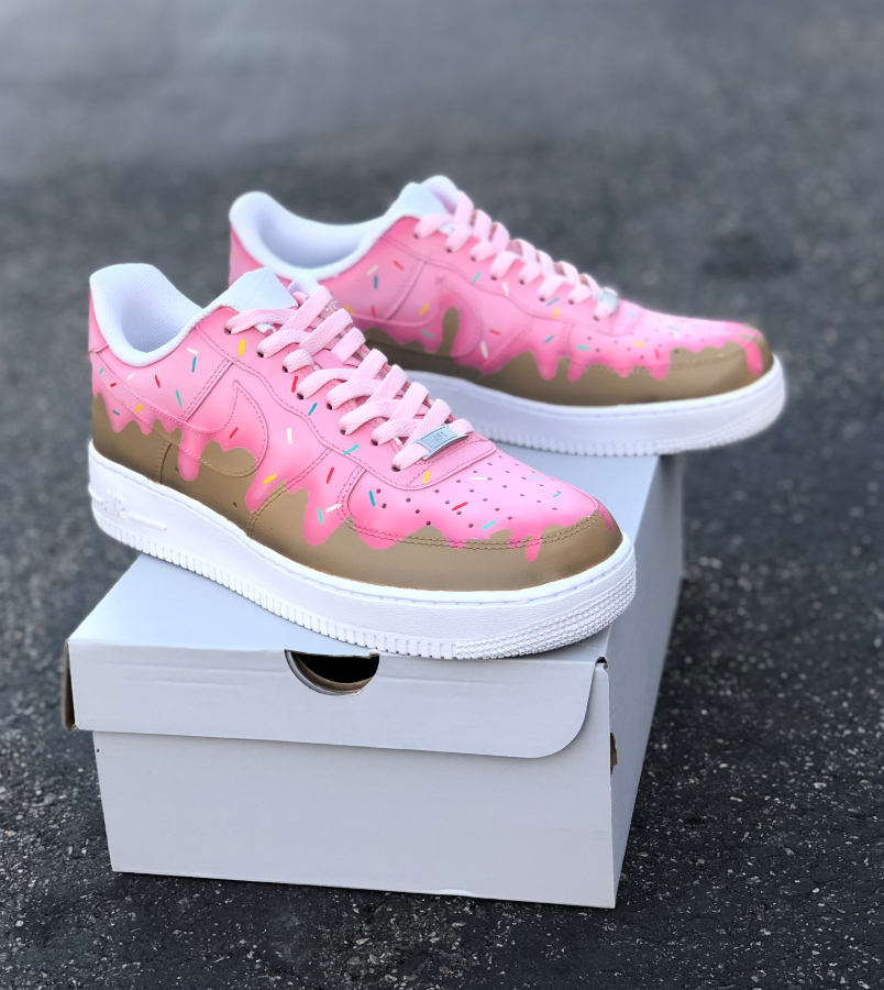 Pink camo air force 1 sales