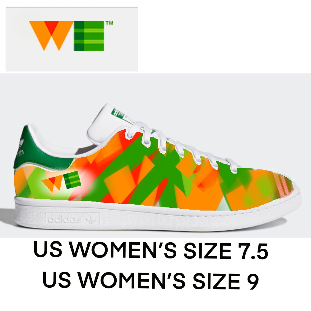2 Pairs of Custom Adidas Stan Smith Sneakers - US Women's size 7.5 & Women's 9 - Custom Order