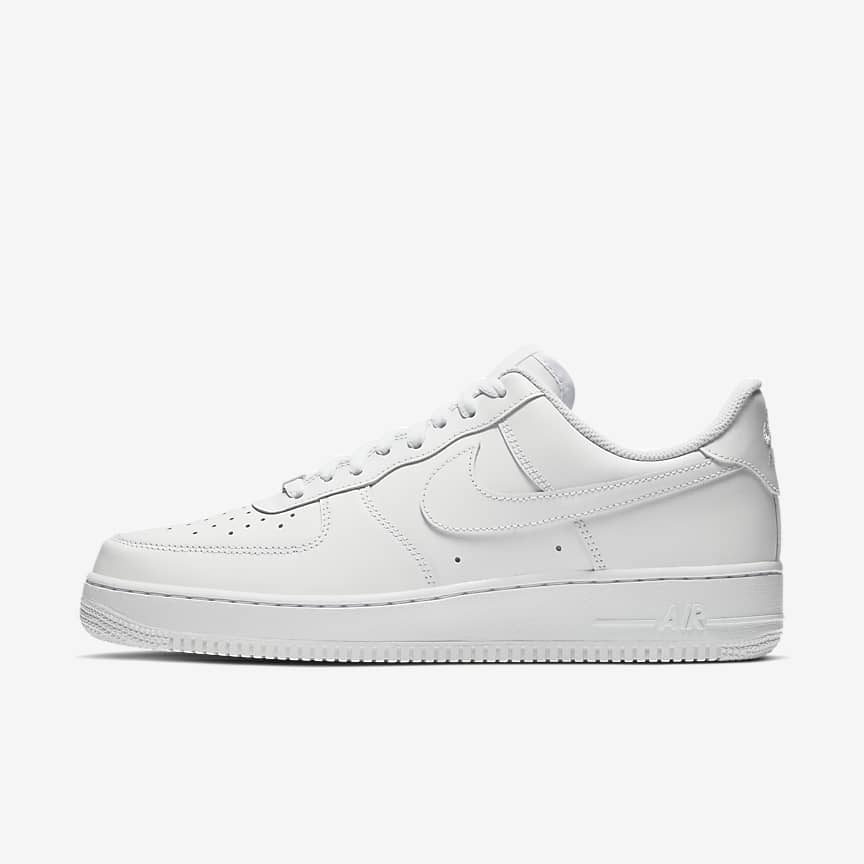 White Nike Af1 low - mens 11.5, 3 pairs - custom order - invoice 1 of 2