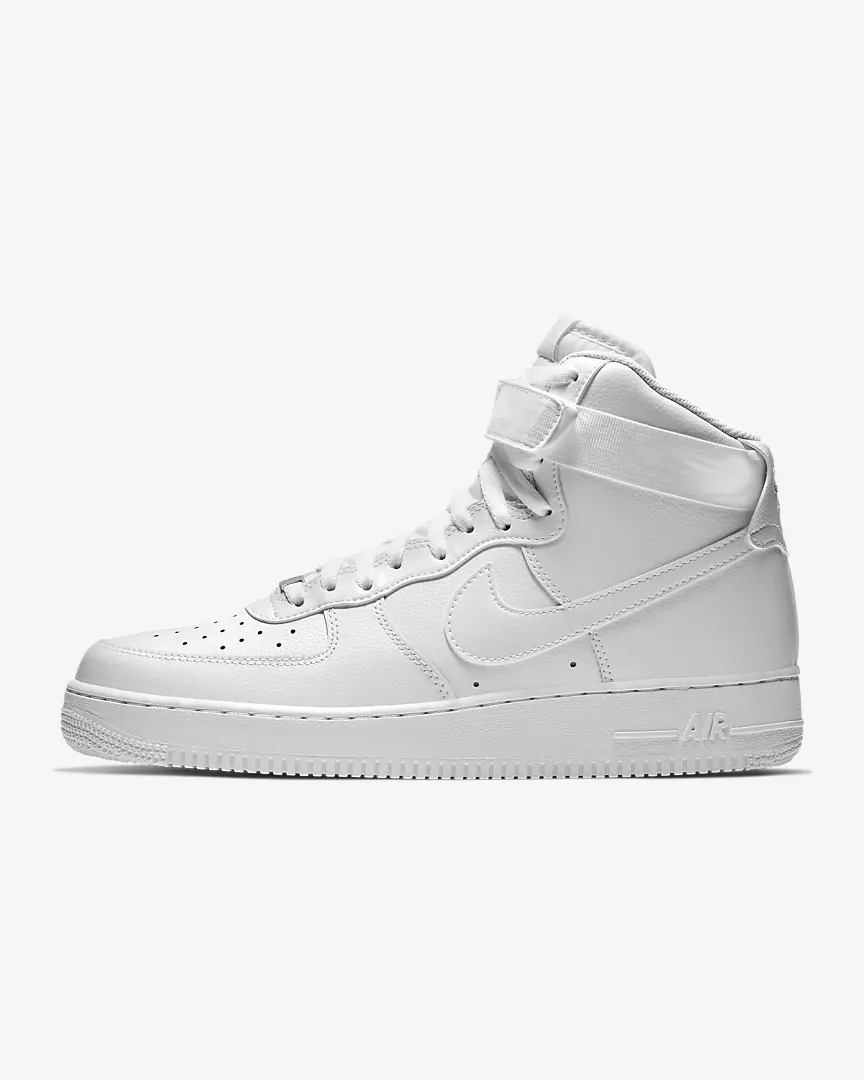 White Nike Af1 High 11 Mens Custom Order Invoice of – B
