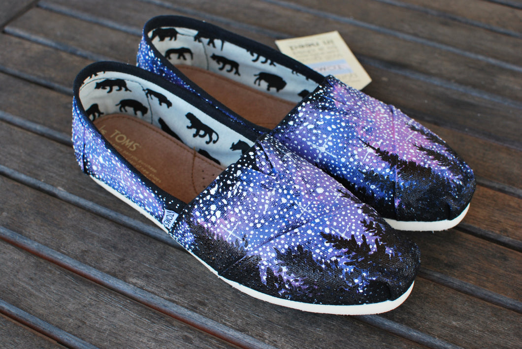 Alaska Galaxy TOMS shoes