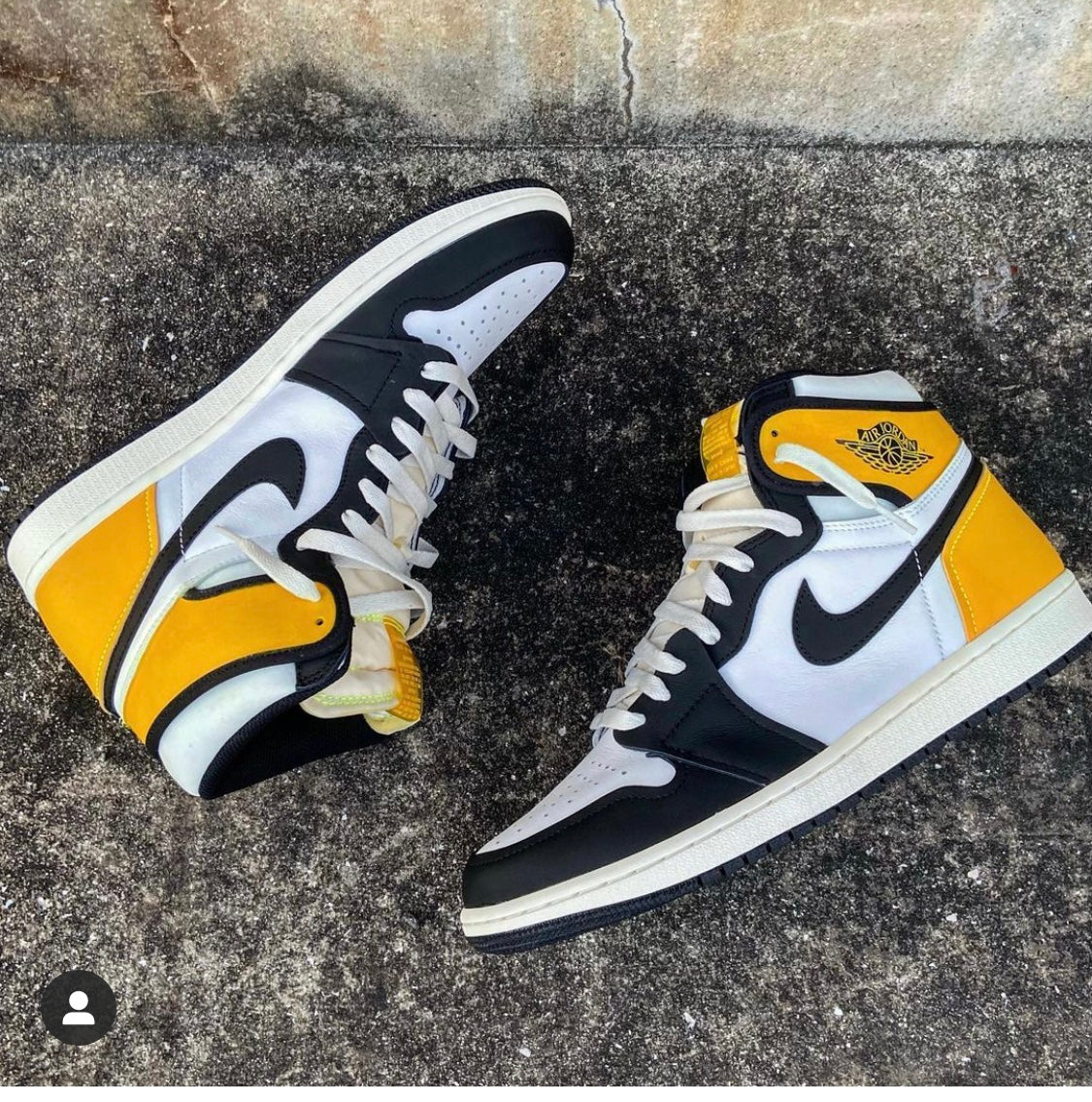 NIKE AIR JORDAN1 HIGH OG Volt Gold レトロ（Jordan 1 High OG