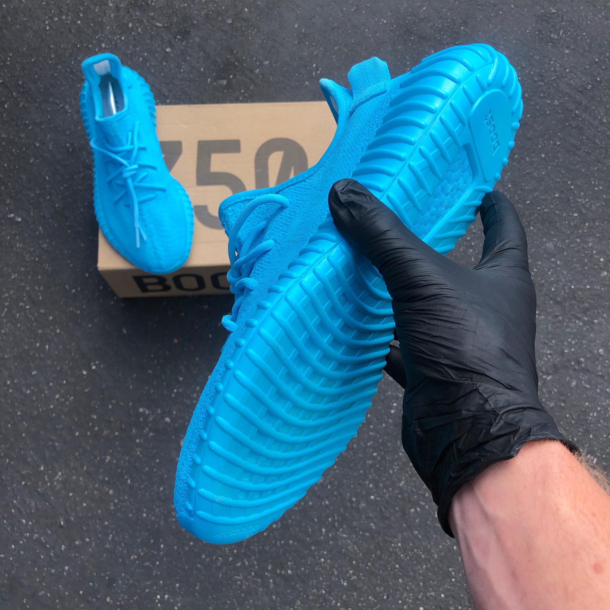 4 Pairs of Custom Yeezy's- Custom Order – B Street Shoes