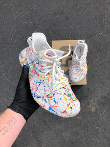Custom Painted Adidas Yeezy's LV Ombre