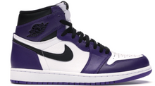 Jordan 1 Court Purple - Custom Order - Invoice 1 of 2