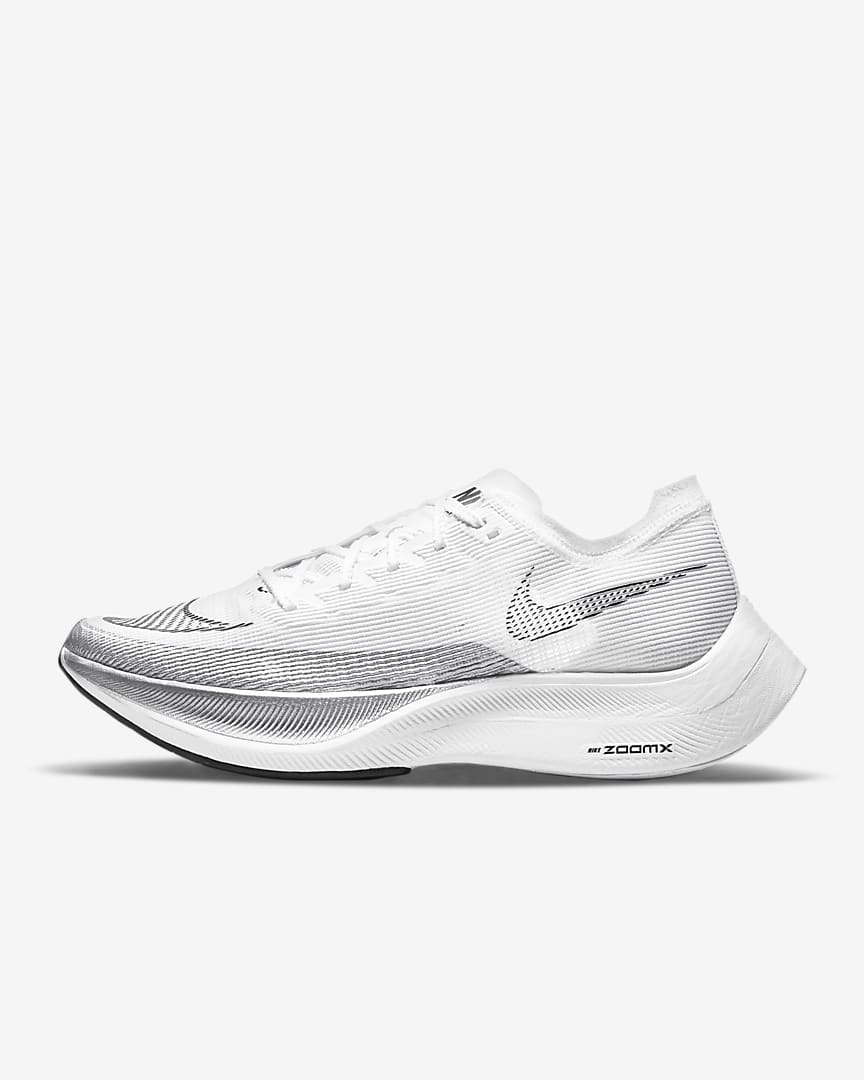 White Nike ZoomX Vaporfly Next% 2 - Mens 10 - Custom Order - Invoice 1 of 2